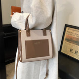 Women Small Pu Leather Handbags Casual Ladies Shoulder Messenger Bags