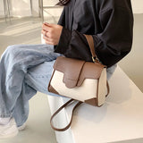 Women Small Pu Leather Handbags Shoulder Bags Ladies Tote Crossbody Bags