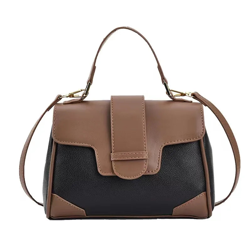 Women Small Pu Leather Handbags Shoulder Bags Ladies Tote Crossbody Bags