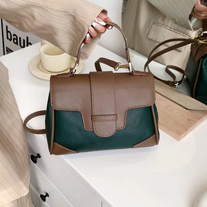 Women Small Pu Leather Handbags Shoulder Bags Ladies Tote Crossbody Bags