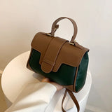 Women Small Pu Leather Handbags Shoulder Bags Ladies Tote Crossbody Bags