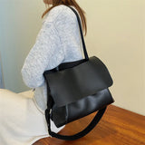 Women Small Leather Handbags Shoulder Tote Travel Bag Casual Female