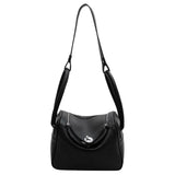Women Small Pu Leather Shoulder Saddle Crossbody Bag Handbag