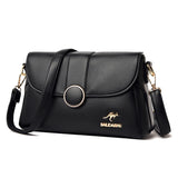 High Women's Crossbody Bag Pu Leather Purse