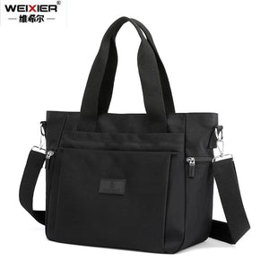 Light Nylon Crossbody Travel Handbag for Women