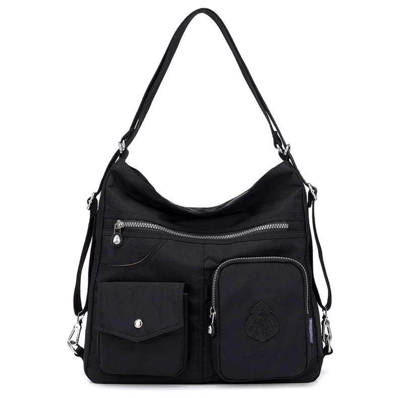 Waterproof Women's Shoulder Bag Multi-function CrossBody Bag