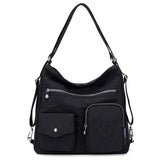Waterproof Women's Shoulder Bag Multi-function CrossBody Bag