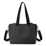Women's Shoulder Bag Crossbody Top-Handle Leisure Handbag Canvas Tote