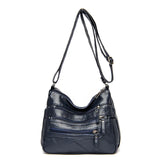 Classic Shoulder Bag Soft Leather Crossbody Handbag
