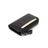 High Woven Key Bag Leather Unisex Key Wallet Woman Keys Organizer