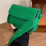 High Sense Leather Small Bag Female Autumn Winter Retro Messenger Bag