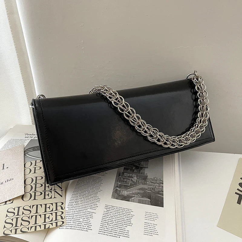 Retro Summer Underarm Bag Chain Shoulder Bag
