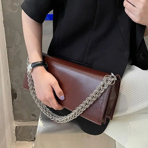 Retro Summer Underarm Bag Chain Shoulder Bag