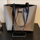 Waterproof Nylon Cloth Tote Bag Single-shoulder Handbag