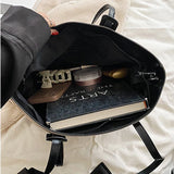 Waterproof Nylon Cloth Tote Bag Single-shoulder Handbag