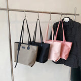 Waterproof Nylon Cloth Tote Bag Single-shoulder Handbag