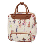 High-capacity Leopard Travel Bag PU Waterproof Men Women All-match