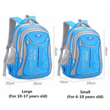 Waterproof Kids School Backpack, High Capacity Student Bag