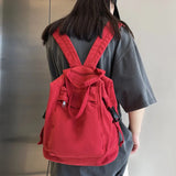 Canvas Handbag Women's Backpack for Travel Storage