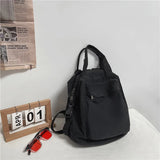 Canvas Handbag Women's Backpack for Travel Storage