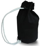 High Capacity Drawstring Travel Basketball Bag Backpack Canvas Unisex