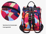 Waterproof Travel Women Bag - Anti-theft Backpack