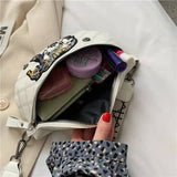 High-end Elephant Embroidery Shoulder Bag