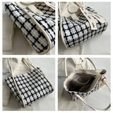 Large Capacity Women's Shoulder Bag for Commuting and Shopping