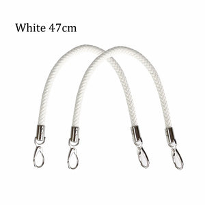 High Round Faux Leather Handles for O Bag Handbag