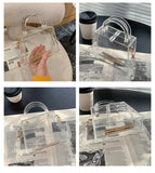 Acrylic Plastic Bags Small Ladies Hand-held Chain Handbags