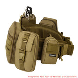 Army Military Hanging Multi-function Vice Package Wear Belt Bag