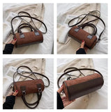 Autumn Winter Velvet Handbag Crossbody Messenger Bag
