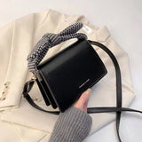 Female Ins Student Hand-Held One-Shoulder Small Square Bag