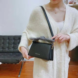 Female Ins Student Hand-Held One-Shoulder Small Square Bag