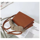 Female Ins Student Hand-Held One-Shoulder Small Square Bag