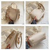 Large-capacity All-match Shoulder Bag Autumn Ladies Tote Bucket Bag