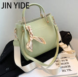 Autumn Ladies Shoulder Bag Large Capacity Tote Bucket Bag