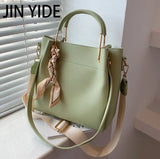 Autumn Ladies Shoulder Bag Large Capacity Tote Bucket Bag