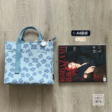 Canvas Tote Book Bag Student Messenger Bag