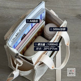 Canvas Tote Book Bag Student Messenger Bag Shoulder Bag