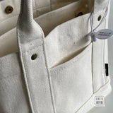 Canvas Tote Book Bag Student Messenger Bag Shoulder Cross-body
