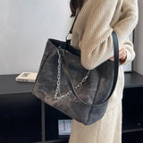 Casual Large-capacity Women's Shoulder Bag for Autumn and Winter