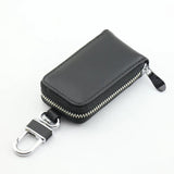 Yellow Cowhide Car Keys Holder Key Organizer