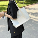 Jelly Transparent Daily Shoulder Handbag for Women