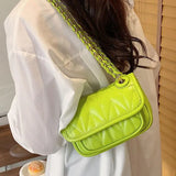 Diamond Chain Bag Women's Shoulder Underarm Bag Spring Small Bag