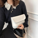 Leather Waist Bag Female Belt Bag Phone Pack Retro Crossbody