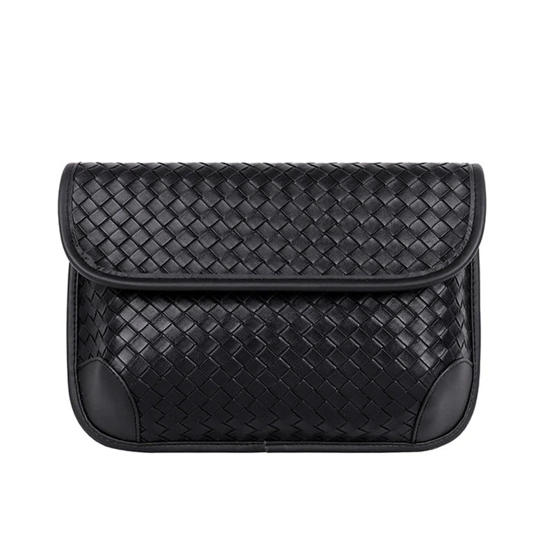 Leather Waist Bag Female Belt Bag Phone Pack Retro Crossbody