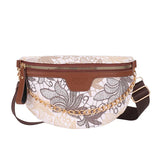 High Female Belt Bag Leather Fanny pack Ladies Chain Handbag Waist Bags