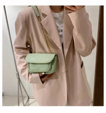 Foreign Gas Bag Girl Summer Stiletto Handbag Small Square Bag