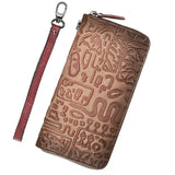 Leather Women Wallet Long Clutch Bags Rfid Blocking Wallet Ladies Wallet
